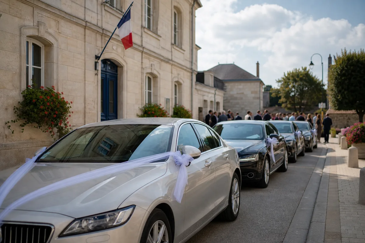 Cortège de mariage : l'ordre des voitures